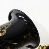 Yamaha Model YAS-82ZIIB 'Custom Z' Alto Saxophone in Black Lacquer MINT CONDITION- for sale at BrassAndWinds.com