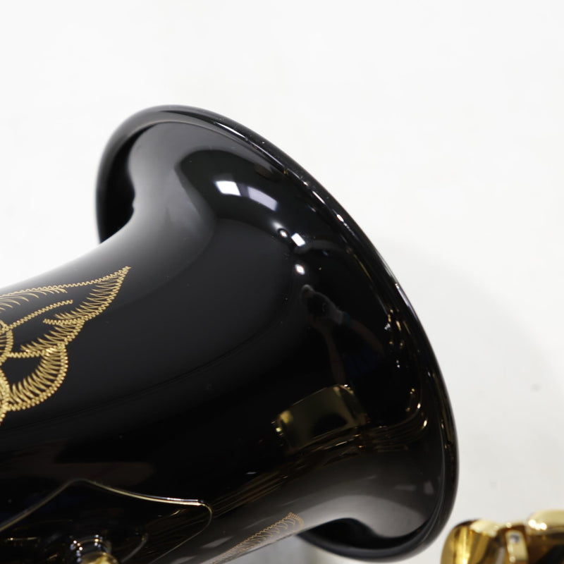Yamaha Model YAS-82ZIIB 'Custom Z' Alto Saxophone in Black Lacquer MINT CONDITION- for sale at BrassAndWinds.com