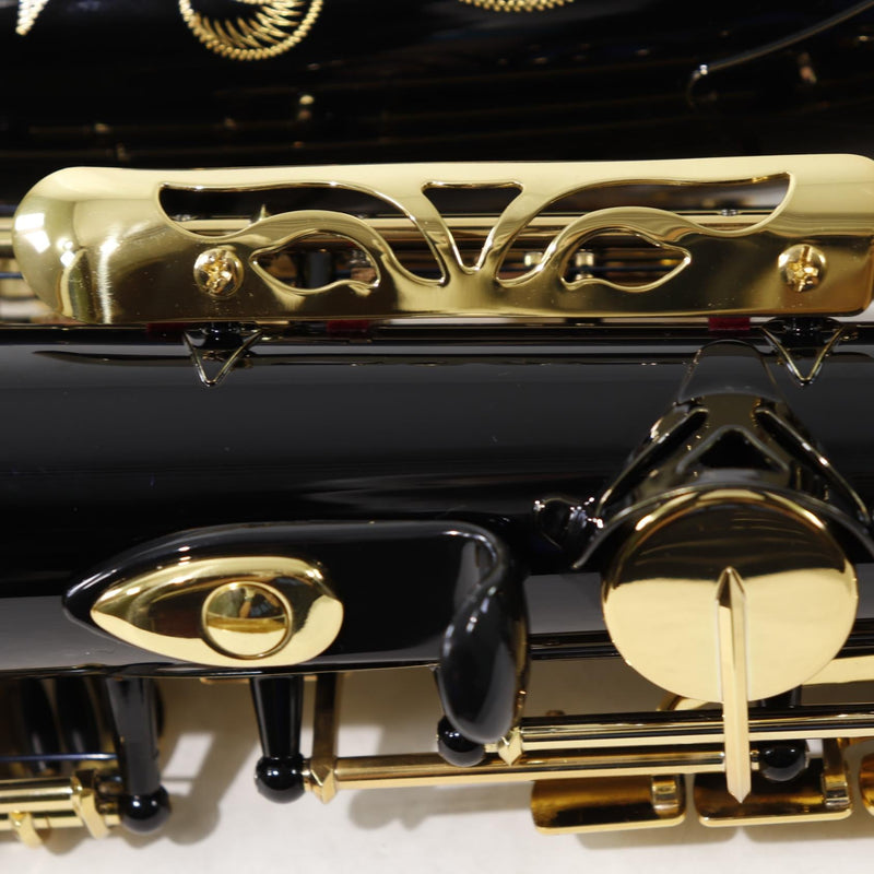 Yamaha Model YAS-82ZIIB 'Custom Z' Alto Saxophone in Black Lacquer MINT CONDITION- for sale at BrassAndWinds.com