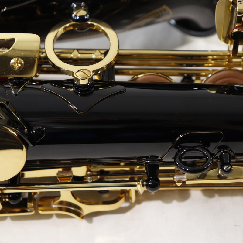 Yamaha Model YAS-82ZIIB 'Custom Z' Alto Saxophone in Black Lacquer MINT CONDITION- for sale at BrassAndWinds.com