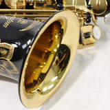 Yamaha Model YAS-82ZIIB 'Custom Z' Alto Saxophone in Black Lacquer MINT CONDITION- for sale at BrassAndWinds.com