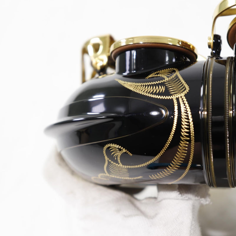 Yamaha Model YAS-82ZIIB 'Custom Z' Alto Saxophone in Black Lacquer MINT CONDITION- for sale at BrassAndWinds.com