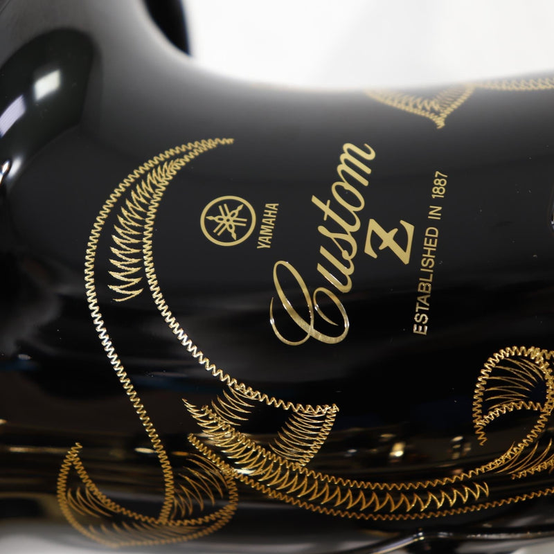 Yamaha Model YAS-82ZIIB 'Custom Z' Alto Saxophone in Black Lacquer MINT CONDITION- for sale at BrassAndWinds.com