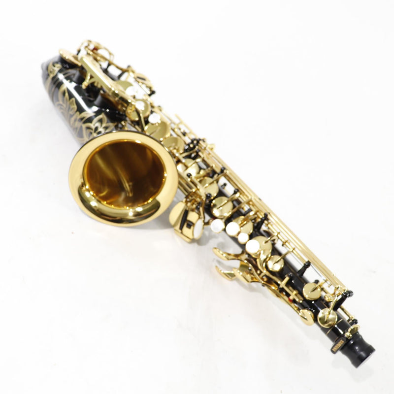 Yamaha Model YAS-82ZIIB 'Custom Z' Alto Saxophone in Black Lacquer MINT CONDITION- for sale at BrassAndWinds.com