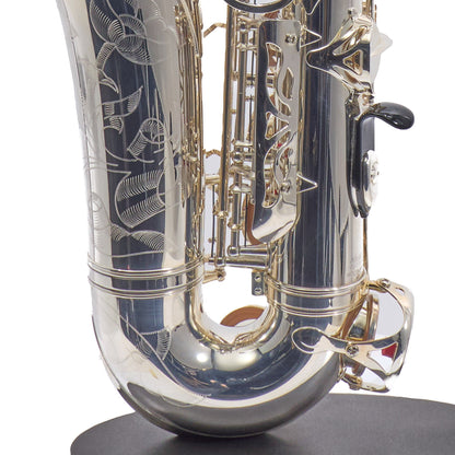 Yamaha Model YAS-82ZIIS 'Custom Z' Alto Saxophone in Silver Plate