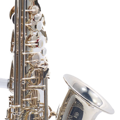 Yamaha Model YAS-82ZIIS 'Custom Z' Alto Saxophone in Silver Plate