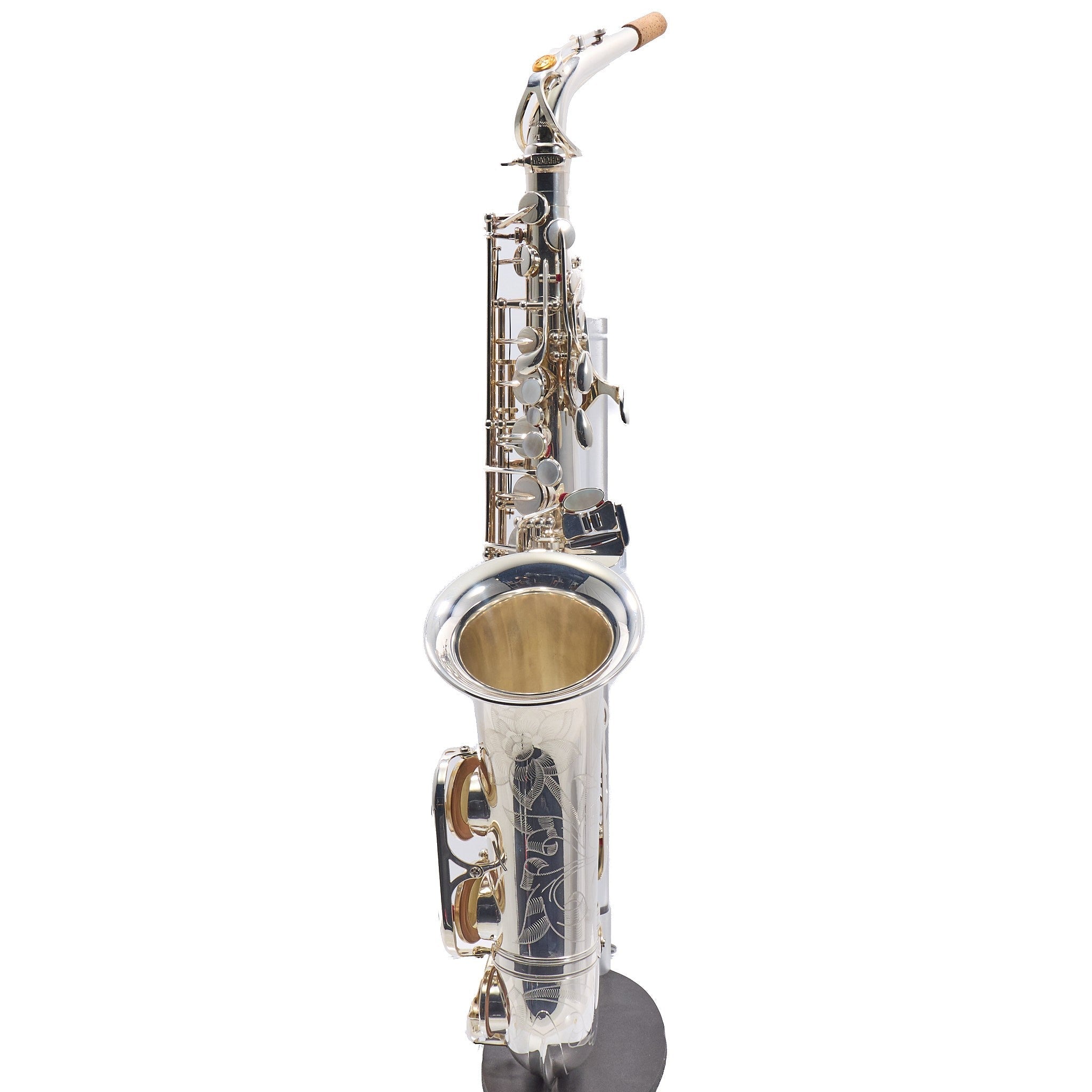 Yamaha Model YAS-82ZIIS 'Custom Z' Alto Saxophone in Silver Plate