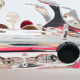 Yamaha Model YAS-82ZIIS 'Custom Z' Alto Saxophone in Silver Plate MINT CONDITION- for sale at BrassAndWinds.com