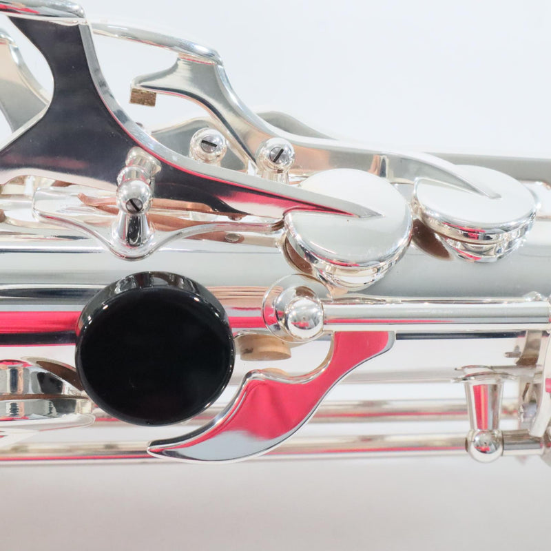 Yamaha Model YAS-82ZIIS 'Custom Z' Alto Saxophone in Silver Plate MINT CONDITION- for sale at BrassAndWinds.com