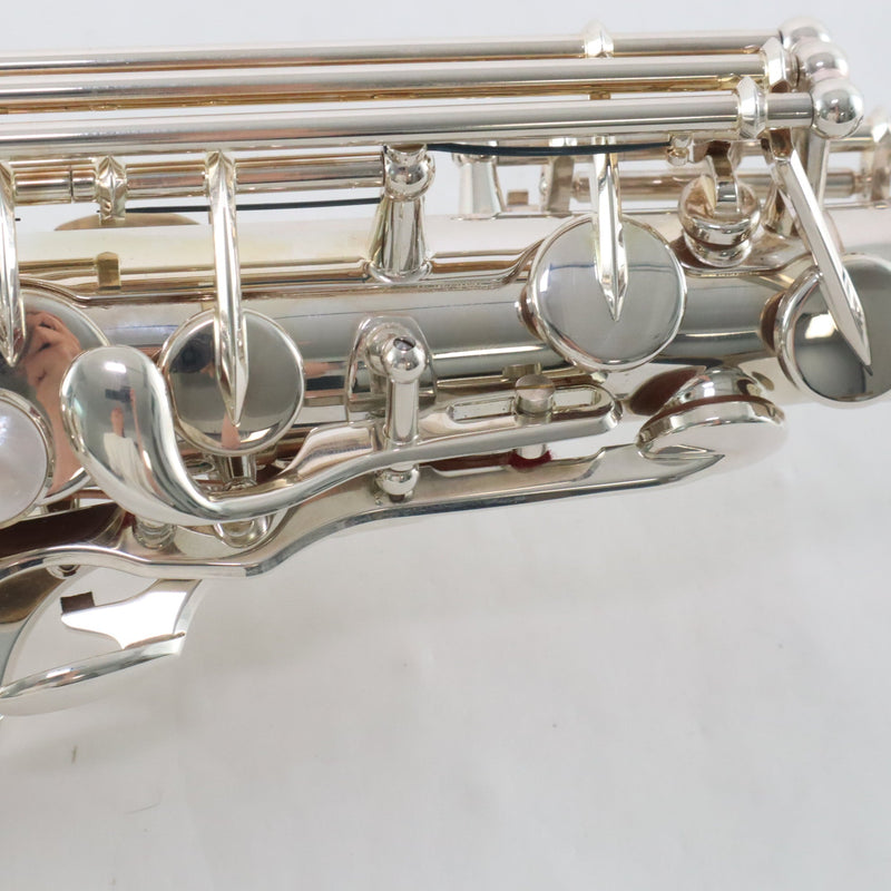 Yamaha Model YAS-82ZIIS 'Custom Z' Alto Saxophone in Silver Plate SN F60418 SUPERB- for sale at BrassAndWinds.com