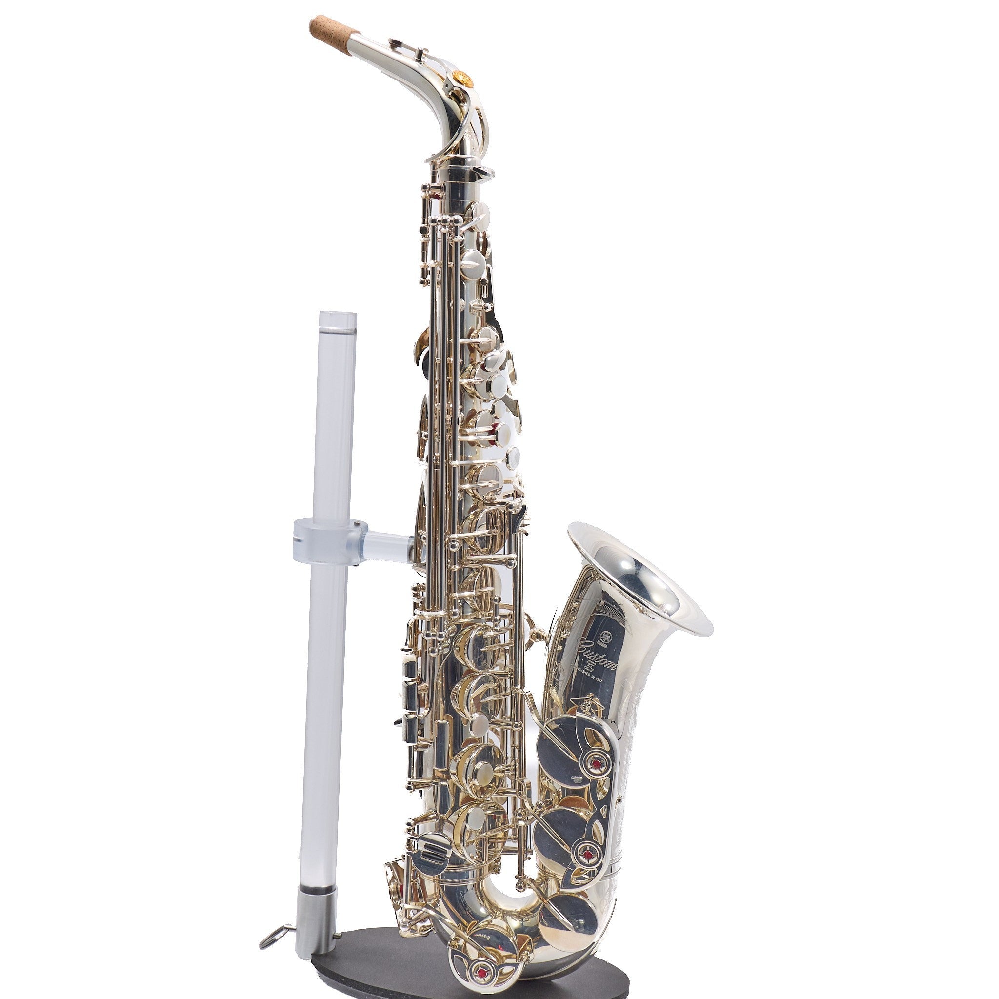 Yamaha Model YAS-82ZIIS 'Custom Z' Alto Saxophone in Silver Plate