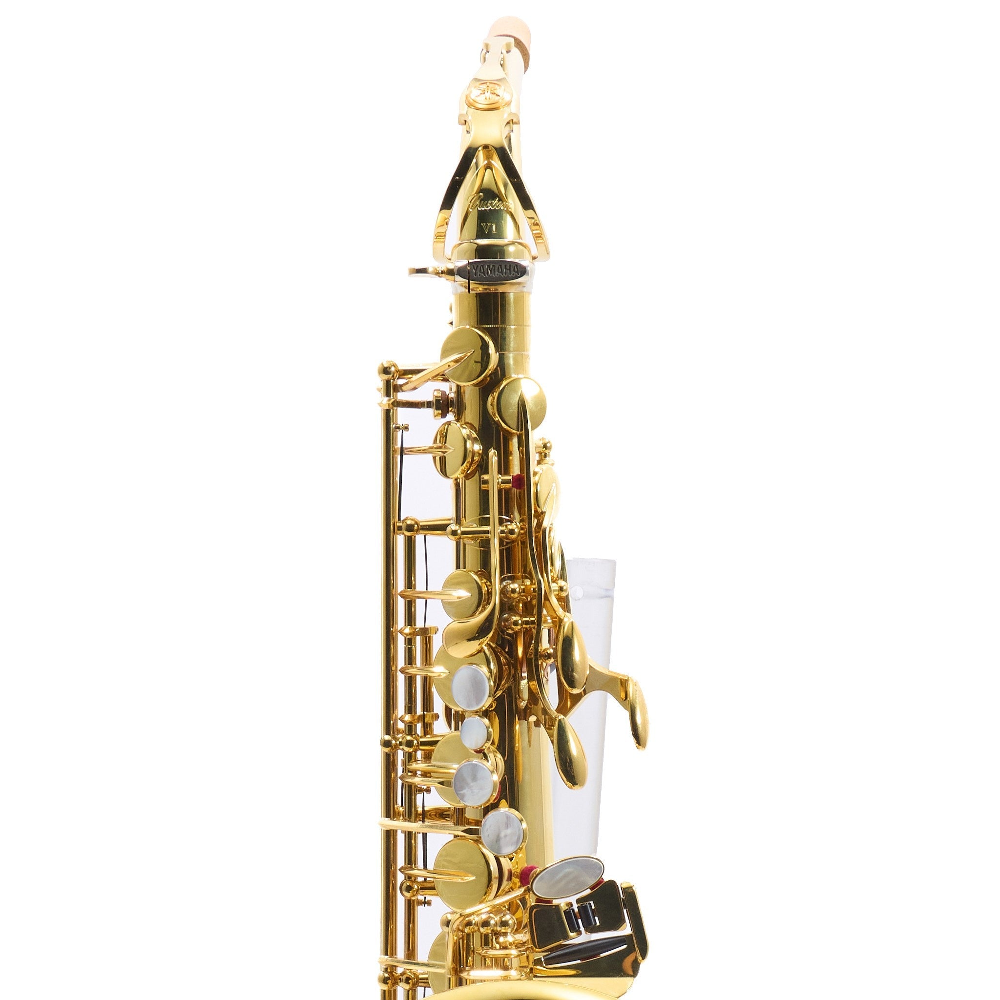 Yamaha Model YAS-82ZIIU 'Custom Z' Alto Saxophone in Unlacquered Finish