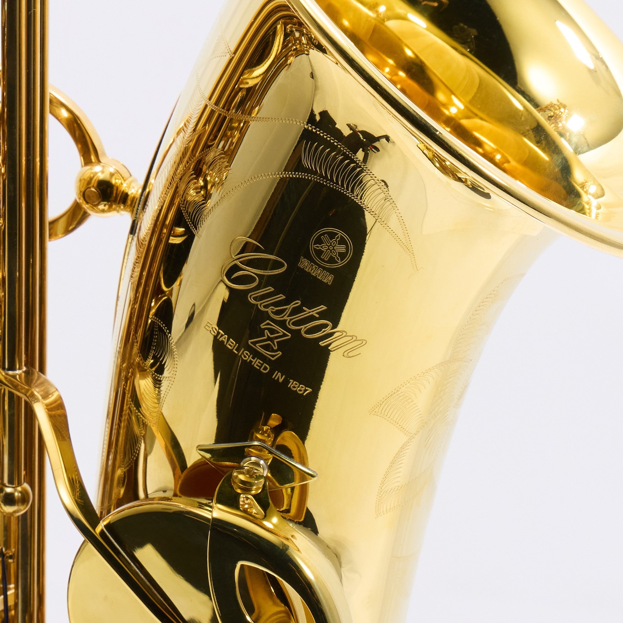 Yamaha Model YAS-82ZIIU 'Custom Z' Alto Saxophone in Unlacquered Finish