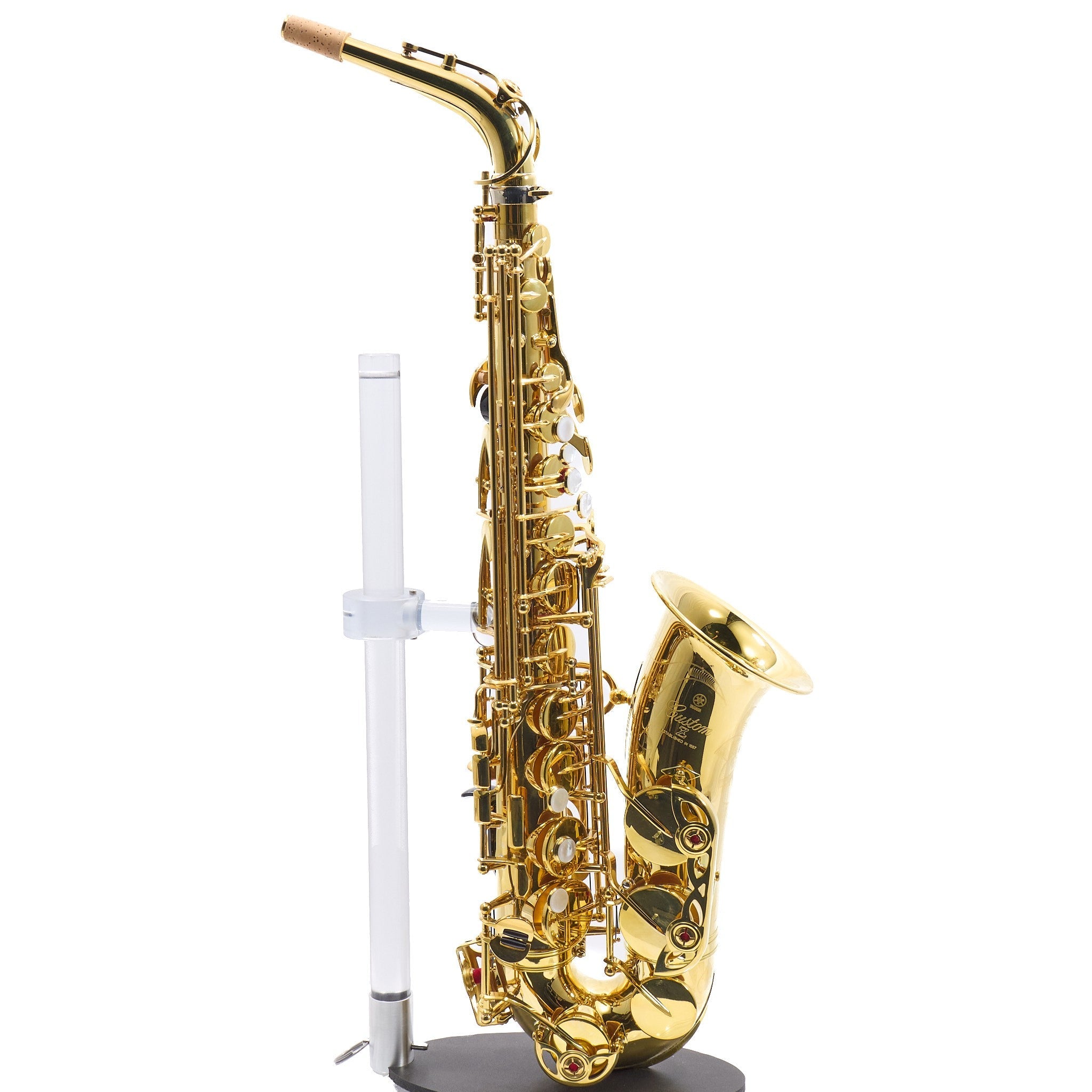 Yamaha Model YAS-82ZIIU 'Custom Z' Alto Saxophone in Unlacquered Finish