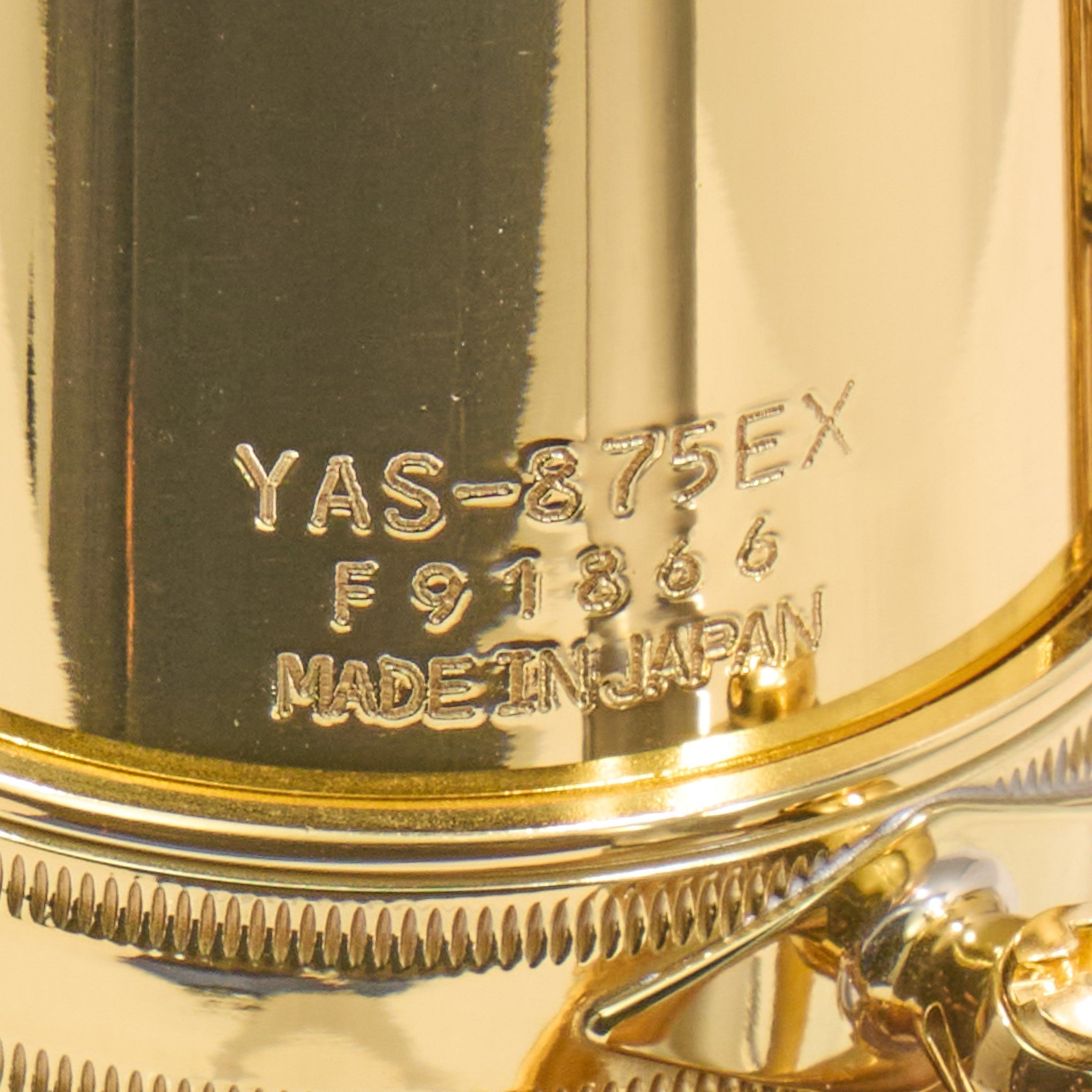 Yamaha Model YAS-875EXII 'Custom EX' Alto Saxophone in Lacquer