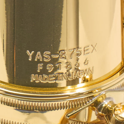 Yamaha Model YAS-875EXII 'Custom EX' Alto Saxophone in Lacquer