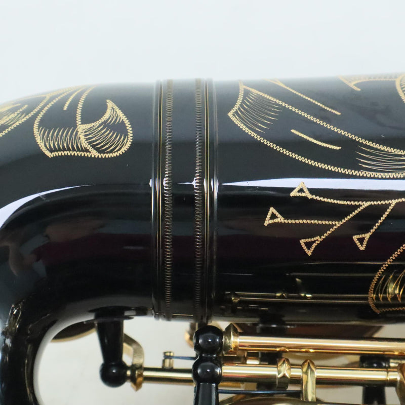 Yamaha Model YAS-875EXIIB Professional Alto Saxophone in Black Lacquer MINT CONDITION- for sale at BrassAndWinds.com