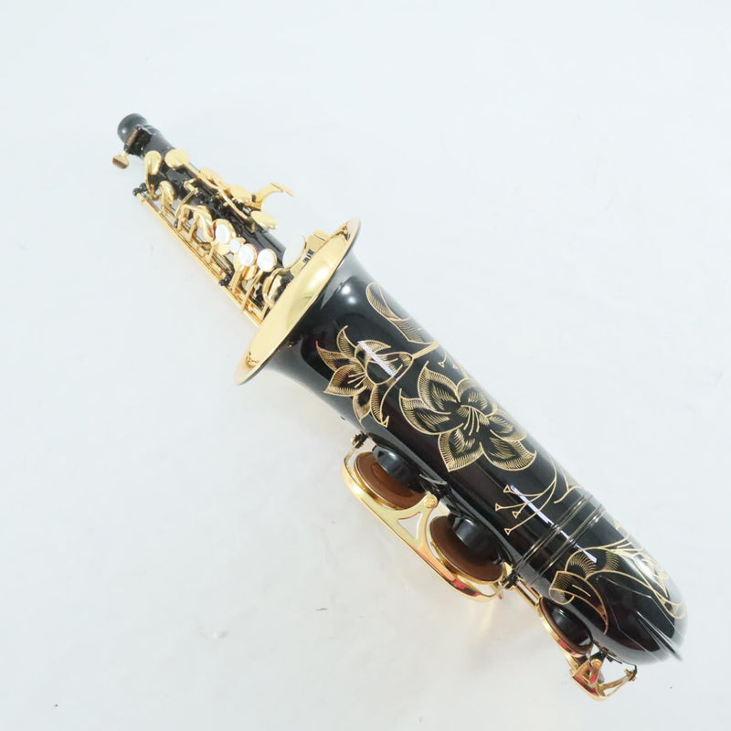 Yamaha Model YAS-875EXIIB Professional Alto Saxophone in Black Lacquer MINT CONDITION- for sale at BrassAndWinds.com