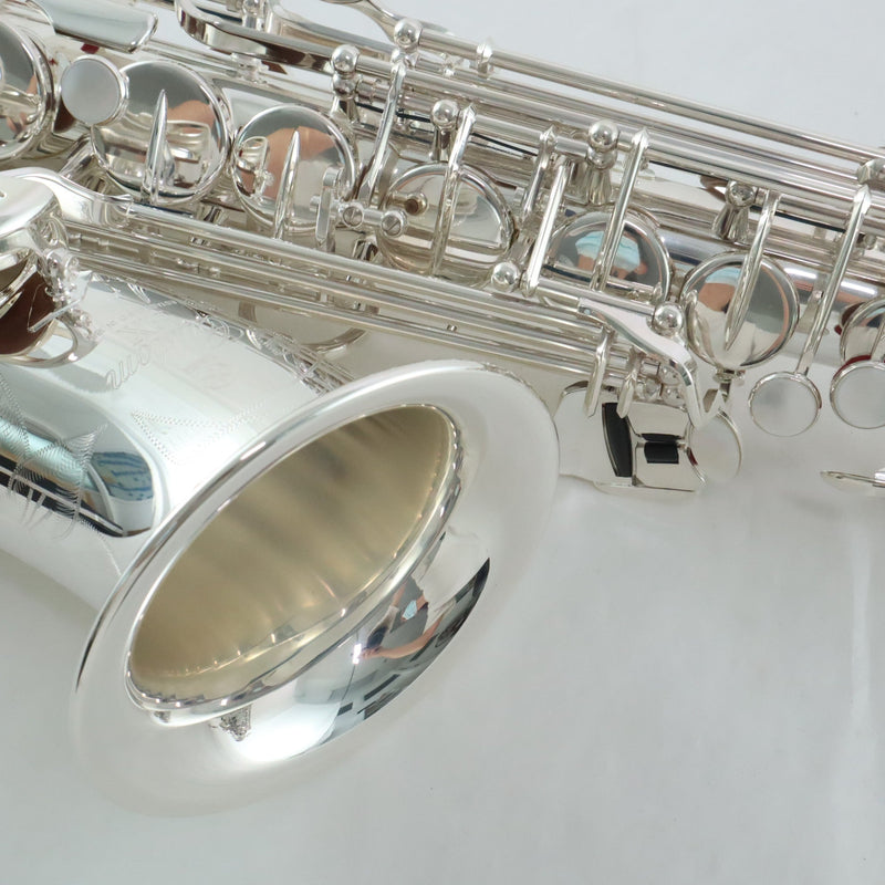 Yamaha Model YAS-875EXIIS Custom EX Alto Saxophone in Silver Plate MINT CONDITION- for sale at BrassAndWinds.com