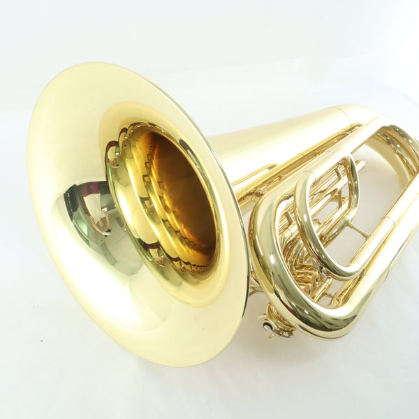 Yamaha Model YBB-202M 4/4 Marching Tuba in Lacquer SN 590292 SUPERB- for sale at BrassAndWinds.com