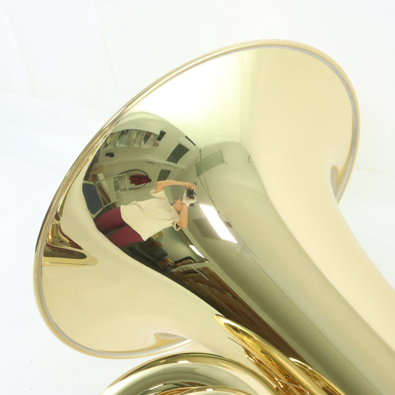 Yamaha Model YBB-202M 4/4 Marching Tuba in Lacquer SN 590292 SUPERB- for sale at BrassAndWinds.com