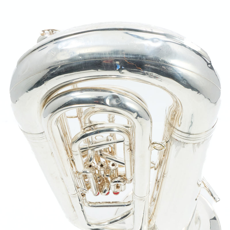 Yamaha Model YBB-631S Professional Compensating Tuba SN 100334 GREAT PLAYER- for sale at BrassAndWinds.com