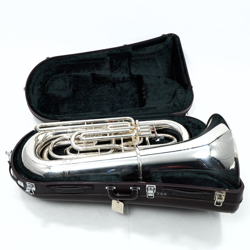 Yamaha Model YBB-631S Professional Compensating Tuba SN 100334 GREAT PLAYER- for sale at BrassAndWinds.com
