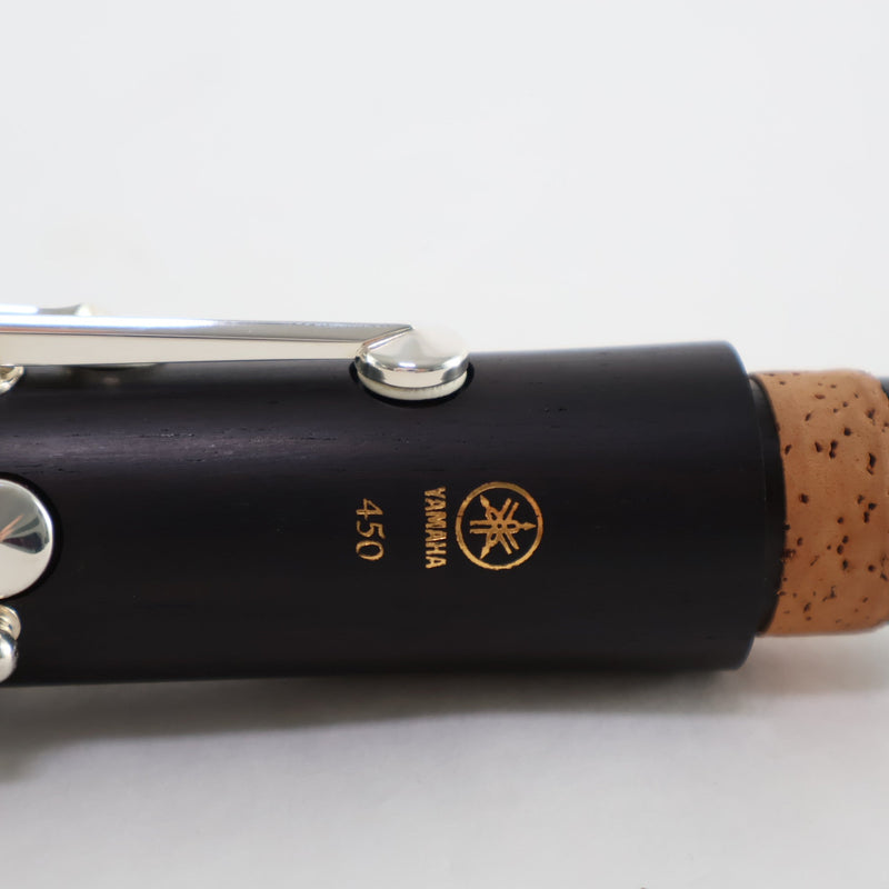 Yamaha Model YCL-450II Intermediate Bb Clarinet with Silver Plated Keys MINT CONDITION- for sale at BrassAndWinds.com