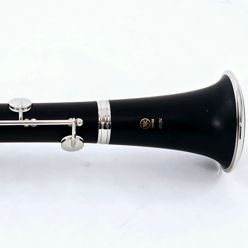 Yamaha Model YCL-450IIN Intermediate Bb Clarinet with Nickel Plated Keys MINT CONDITION- for sale at BrassAndWinds.com