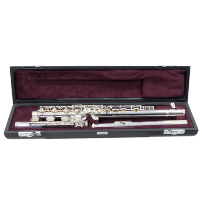 Yamaha Model YFL-462H Intermediate Flute in Solid Silver