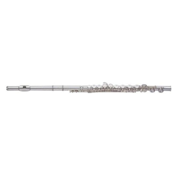 Yamaha Model YFL-462H Intermediate Flute in Solid Silver BRAND NEW- for sale at BrassAndWinds.com