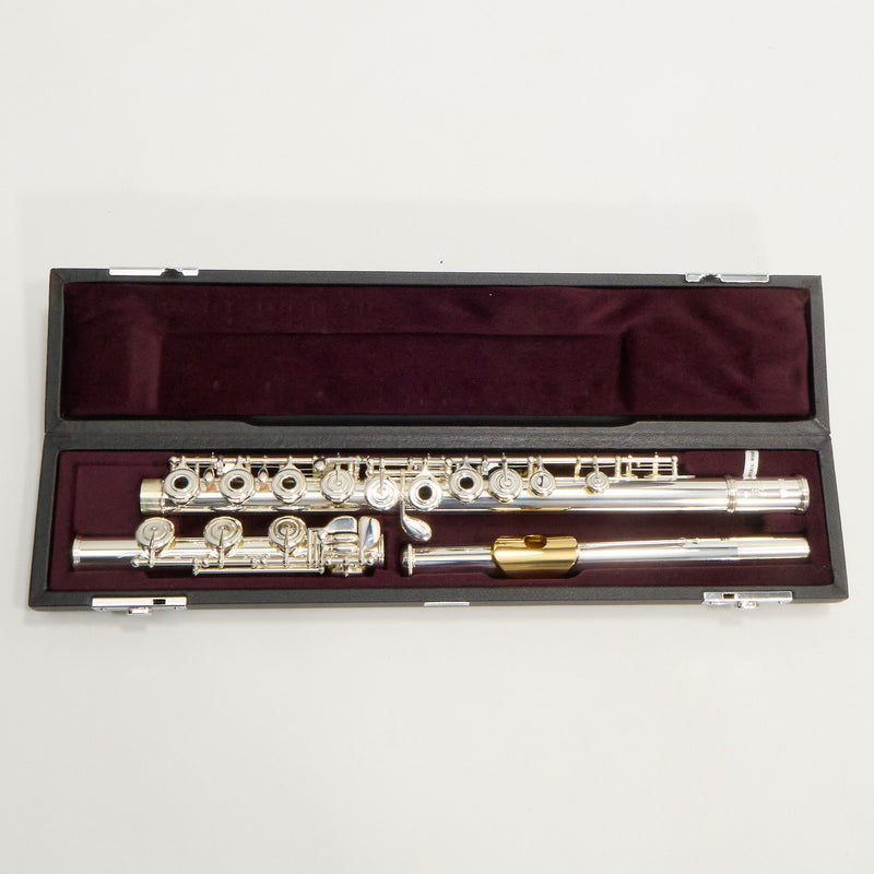 Yamaha Model YFL-462H/LPGP Intermediate Flute w/ Gold Lip Plate SN 113483 SUPERB- for sale at BrassAndWinds.com