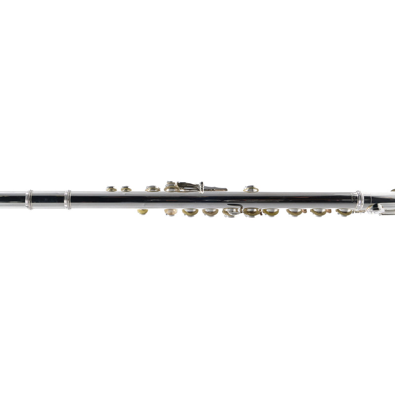 Yamaha Model YFL-677HCT Solid Silver Professional Flute SN 075336 EXCELLENT- for sale at BrassAndWinds.com