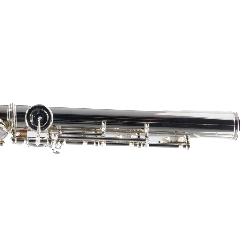 Yamaha Model YFL-677HCT Solid Silver Professional Flute SN 075336 EXCELLENT- for sale at BrassAndWinds.com