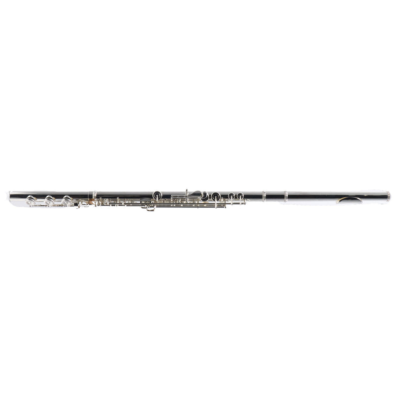 Yamaha Model YFL-677HCT Solid Silver Professional Flute SN 075336 EXCELLENT- for sale at BrassAndWinds.com