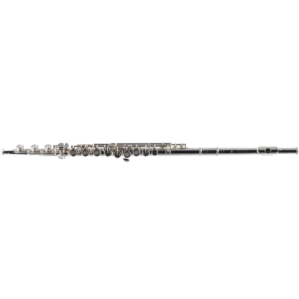 Yamaha Model YFL-677HCT Solid Silver Professional Flute SN 075336 EXCELLENT- for sale at BrassAndWinds.com