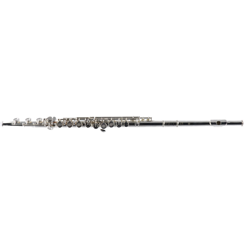 Yamaha Model YFL-677HCT Solid Silver Professional Flute SN 075336 EXCELLENT- for sale at BrassAndWinds.com