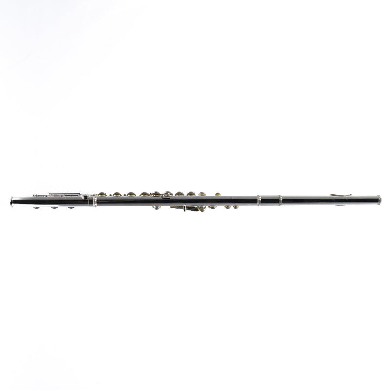 Yamaha Model YFL-677HCT Solid Silver Professional Flute SN 075336 EXCELLENT- for sale at BrassAndWinds.com