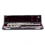 Yamaha Model YFL-677HCT Solid Silver Professional Flute SN 075336 EXCELLENT- for sale at BrassAndWinds.com