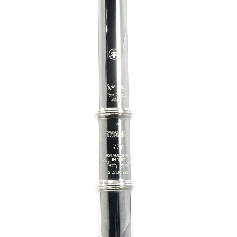 Yamaha Model YFL-777HCT Artist Solid Silver Professional Flute MINT CONDITION- for sale at BrassAndWinds.com