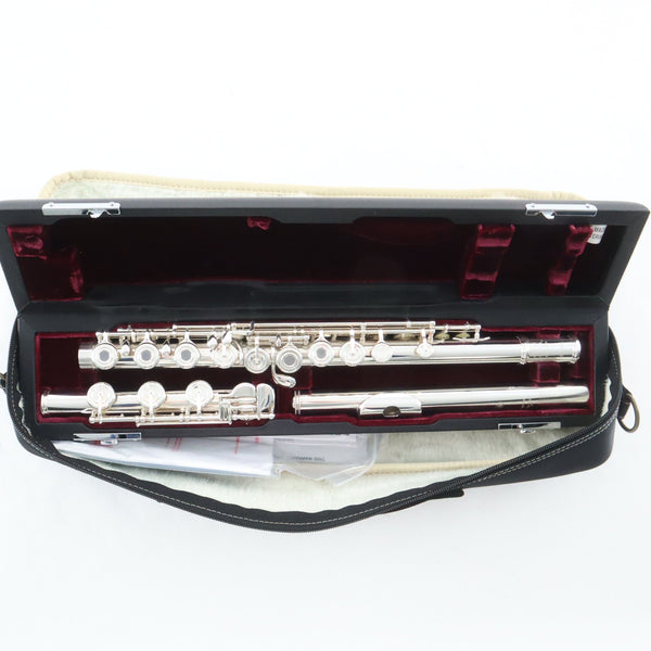Yamaha Model YFL-777HCT Artist Solid Silver Professional Flute SN 078344 SUPERB- for sale at BrassAndWinds.com