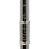 Yamaha Model YFL-777HCT Artist Solid Silver Professional Flute SN 079834 SUPERB