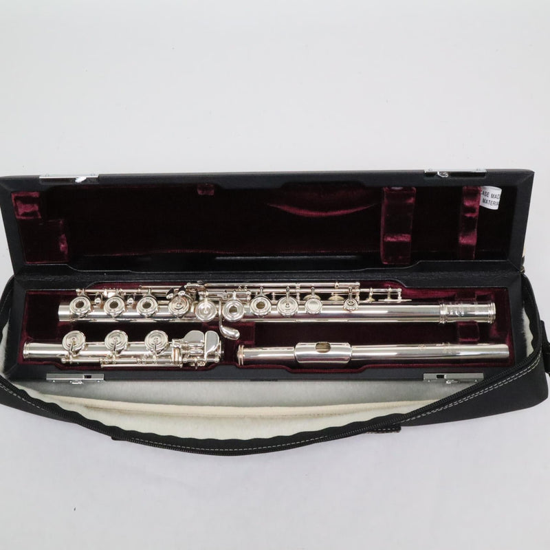 Yamaha Model YFL-777HCT Solid Silver Professional Flute MINT CONDITION- for sale at BrassAndWinds.com