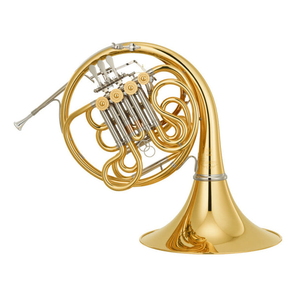 Yamaha Model YHR-671D Double French Horn with Detachable Bell BRAND NEW- for sale at BrassAndWinds.com