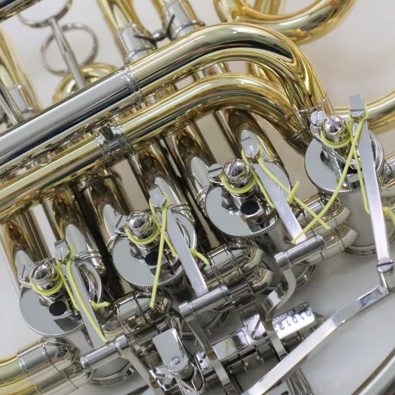 Yamaha Model YHR-671D Double French Horn with Detachable Bell MINT CONDITION- for sale at BrassAndWinds.com