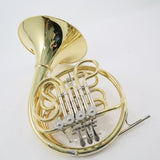 Yamaha Model YHR-671D Double French Horn with Detachable Bell MINT CONDITION- for sale at BrassAndWinds.com