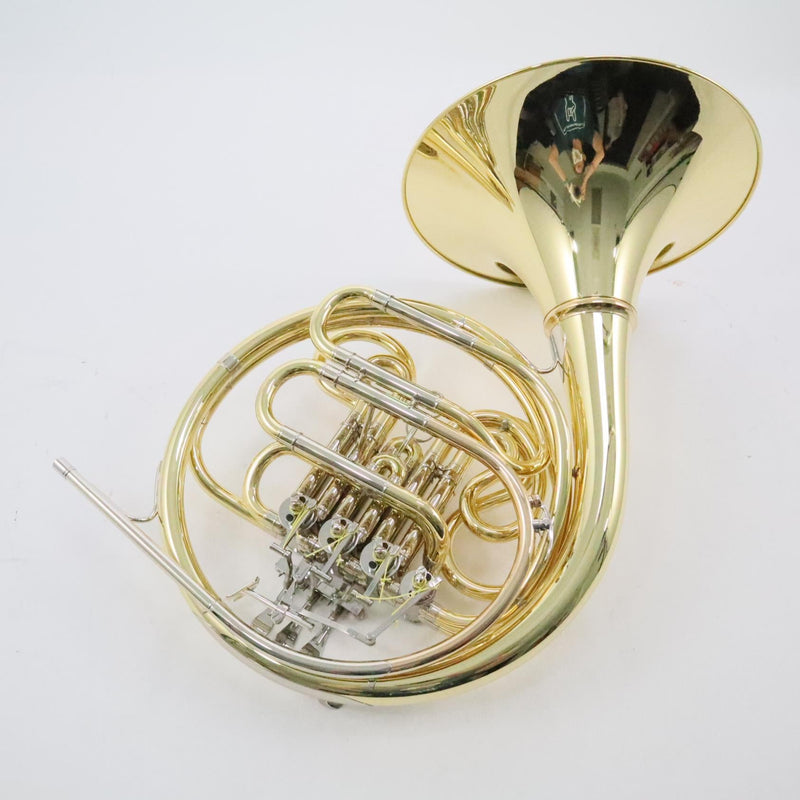 Yamaha Model YHR-671D Double French Horn with Detachable Bell MINT CONDITION- for sale at BrassAndWinds.com