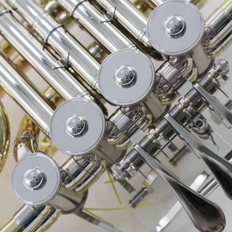 Yamaha Model YHR-671D Double French Horn with Detachable Bell MINT CONDITION- for sale at BrassAndWinds.com