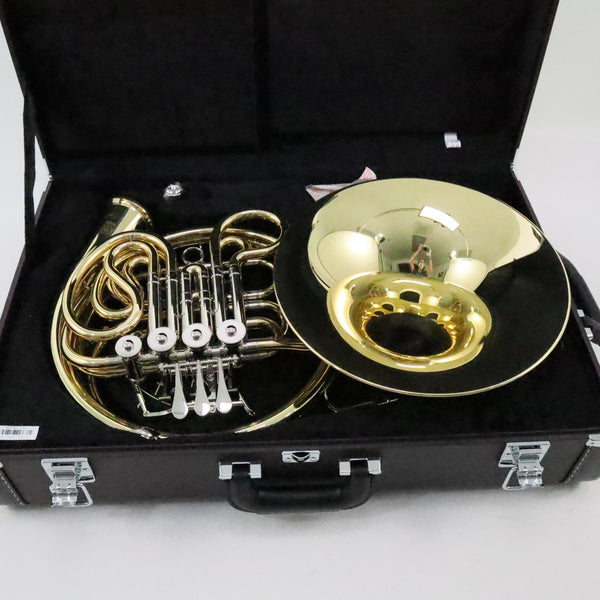 Yamaha Model YHR-671D Double French Horn with Detachable Bell MINT CONDITION- for sale at BrassAndWinds.com