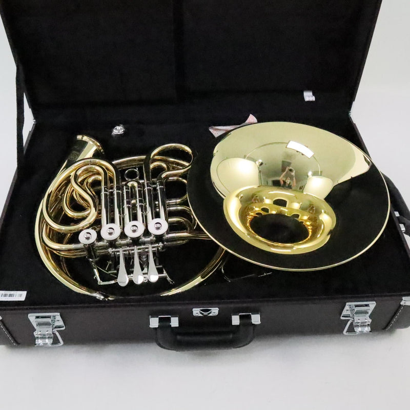 Yamaha Model YHR-671D Double French Horn with Detachable Bell MINT CONDITION- for sale at BrassAndWinds.com